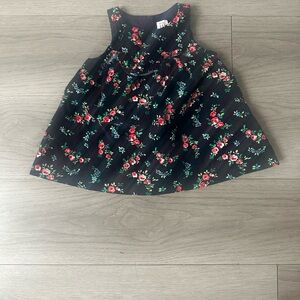 GAP Baby Navy Floral Dress size 3-6 mos